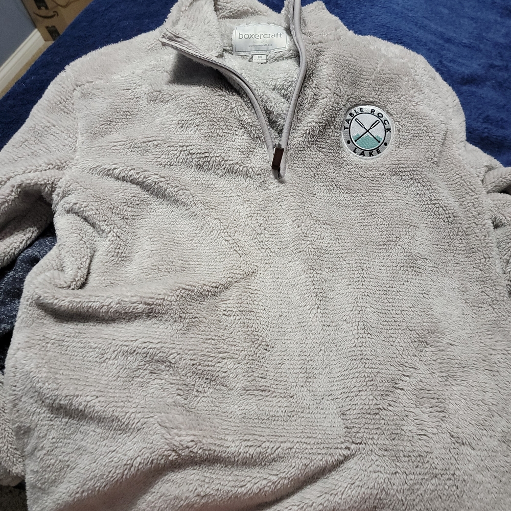Boxercraft Gray Fleece Pullover